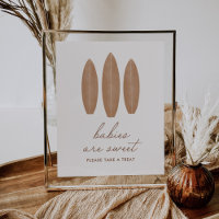 Bébé à bord Planche de surf Bébés sont doux Signe