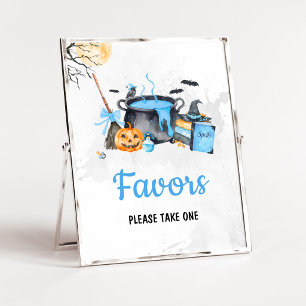 Affiche Bébé Bleu est en train de Brasser des Faveurs de S