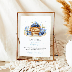 Affiche Bébé Blueberry Brunch Pacifique Chasse Jeu