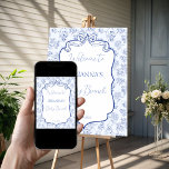 Affiche Bébé brunch bleu toile ruban baby shower accueil<br><div class="desc">Bébé brunch bleu poussiéreux toile de jouy croquis bleu poussiéreux baby shower d'accueil signet éditable modèle instantané télécharger, bleu poussiéreux vintage doodle baby shower d'accueil signe d'accueil, mignon panneau d'accueil baby shower ruban, babyboy baby shower signe d'accueil, dessin moderne baby shower entrée personnalisée, style vintage baby shower panneau d'accueil personnalisé...</div>