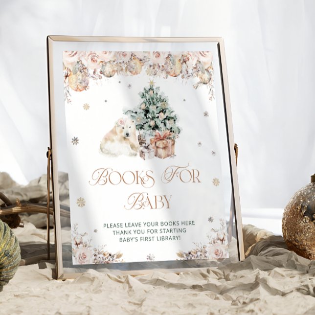 Affiche Bébé c'est froid dehors Bear Books for Baby (Créateur téléchargé)