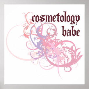 Affiche Bébé de cosmétologie