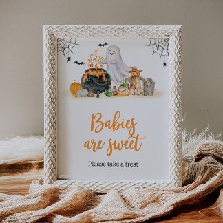 Affiche Bébé est en train de brasser Bébés fantômes sont d