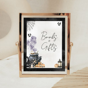 Affiche Bébé est en train de brasser Signe de livres et de