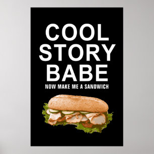 Affiche bébé frais d'histoire
