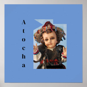 Affiche Bébé Jésus d'Atocha