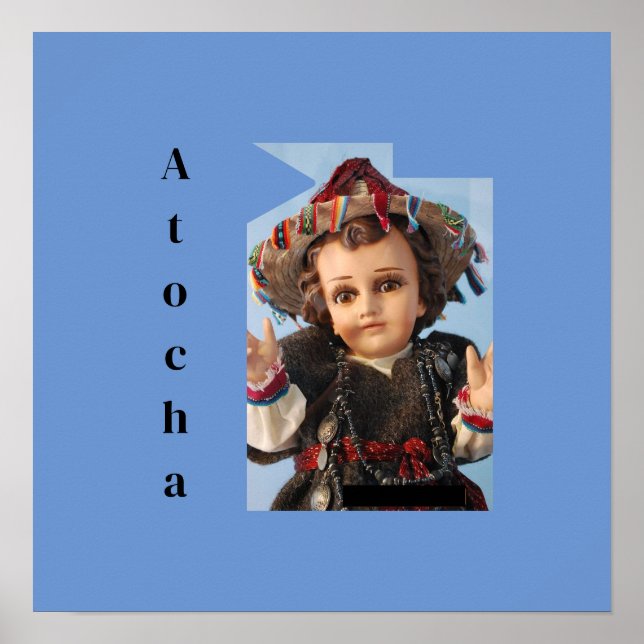 Affiche Bébé Jésus d'Atocha (Devant)