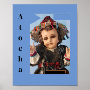 Affiche Bébé Jésus d'Atocha
