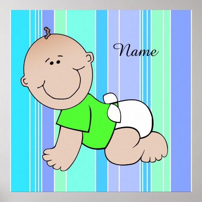 Affiche Bébé mignon (Devant)
