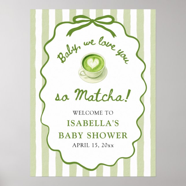 Affiche Bébé Nous t'aimons tellement Bienvenue à la Baby S (Devant)