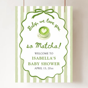 Affiche Bébé Nous t'aimons tellement Bienvenue à la Baby S