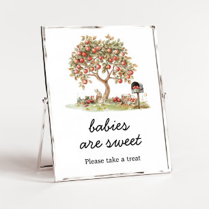 Affiche Bébé Pomme de nos Yeux Signe Bébés sont Mignons