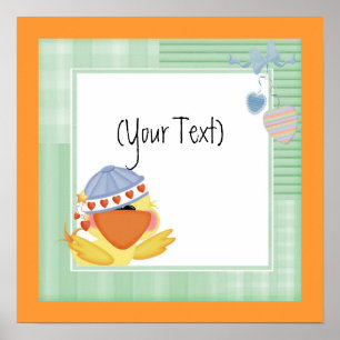 Affiche Bébé Quack ups Imprimer