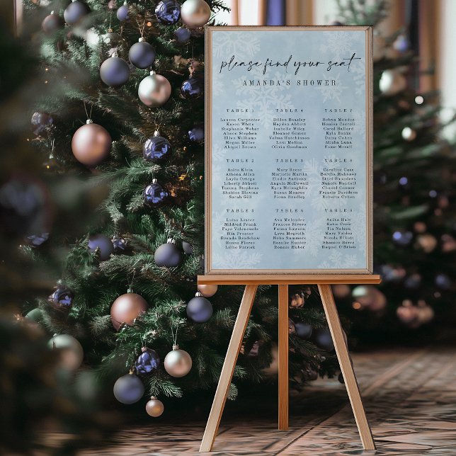 Affiche Bébé simple Il fait froid Baby shower extérieur Si (Créateur téléchargé)