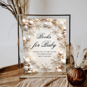 Affiche Bébé son froid Livres extérieurs pour bébé