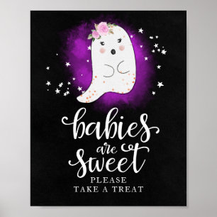 Affiche Bébés à Croquer, Prenez un Friandise S'il Vous Pla