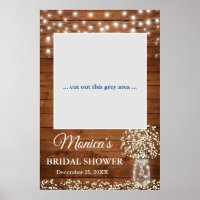 Bébé's Breath Mason Jar Fête des mariées Photo Pro