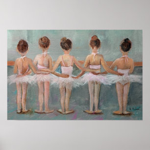 Affiche Bébés de ballet