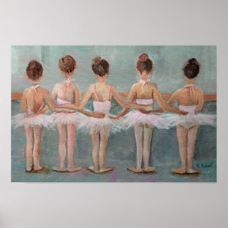 Affiche Bébés de ballet