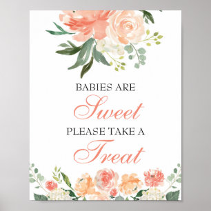 Affiche Bébés sont doux S'il vous plaît prendre un signe f