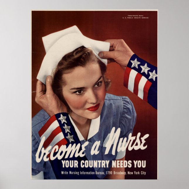 Affiche Become A Nurse (Devant)