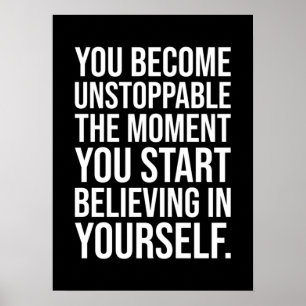 Affiche Become Unstoppable