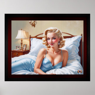 Affiche Bed Is Just Fine AI Concept Art by Xzendor7