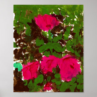 Affiche Bed of Roses 
