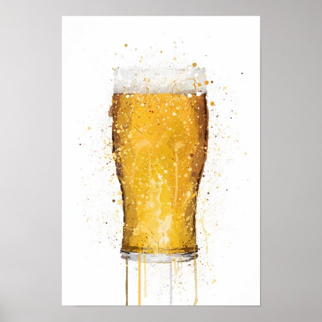 Affiche Beer Glass (Devant)