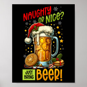 Affiche Beer Lover Noël