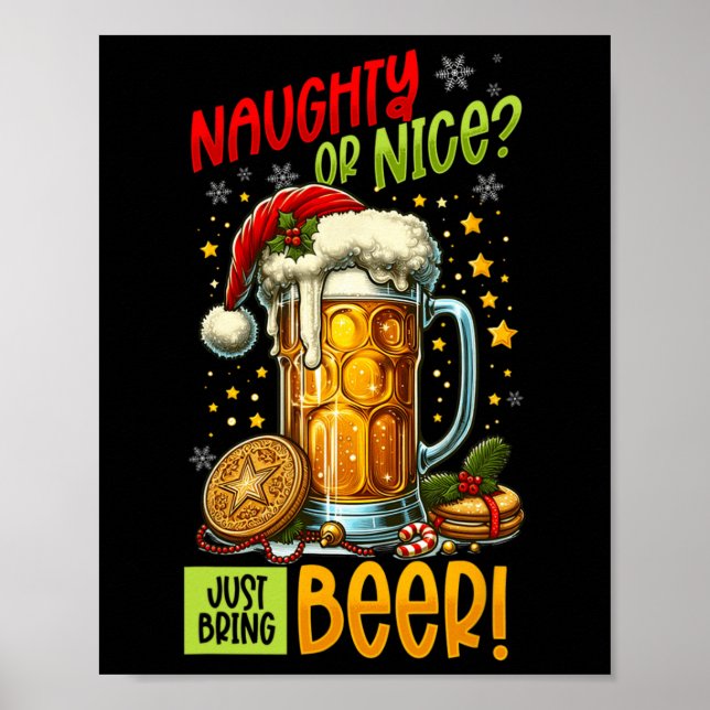 Affiche Beer Lover Noël (Devant)