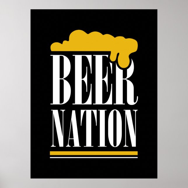 Affiche Beer Nation (Devant)