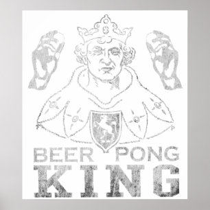 Affiche Beer Pong King