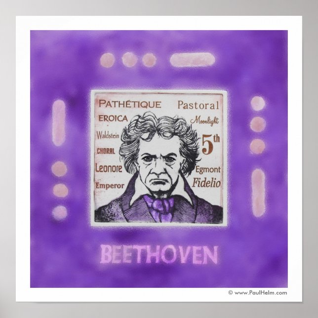 Affiche BEETHOVEN (Devant)