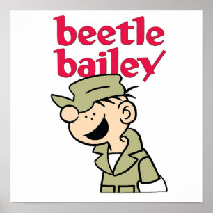 Affiche Beetle Bailey
