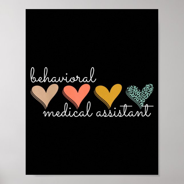 Affiche Behavioral Medical Istant Health Behavior Technici (Devant)