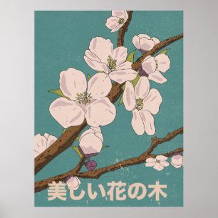Affiche Bel arbre en fleurs