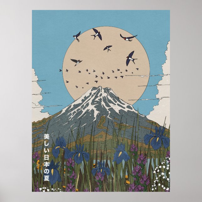 Affiche Bel été japonais (Devant)
