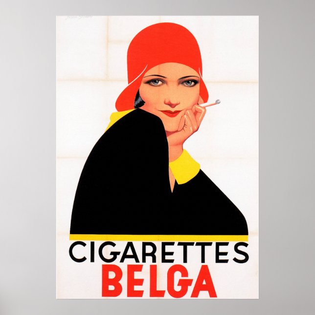 Affiche Belga Cigs (Devant)