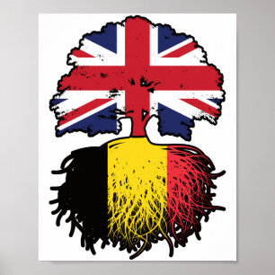 Affiche Belgique Belgique Belgique Royaume-Uni Royaume-Uni