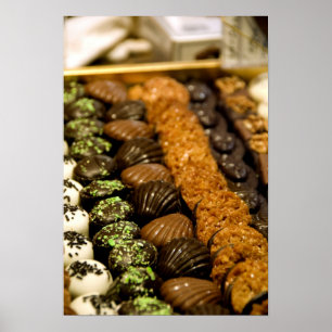 Affiche Belgium, Brussels. World famous Belgium