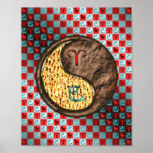 Affiche Bélier et Serpent de Terre