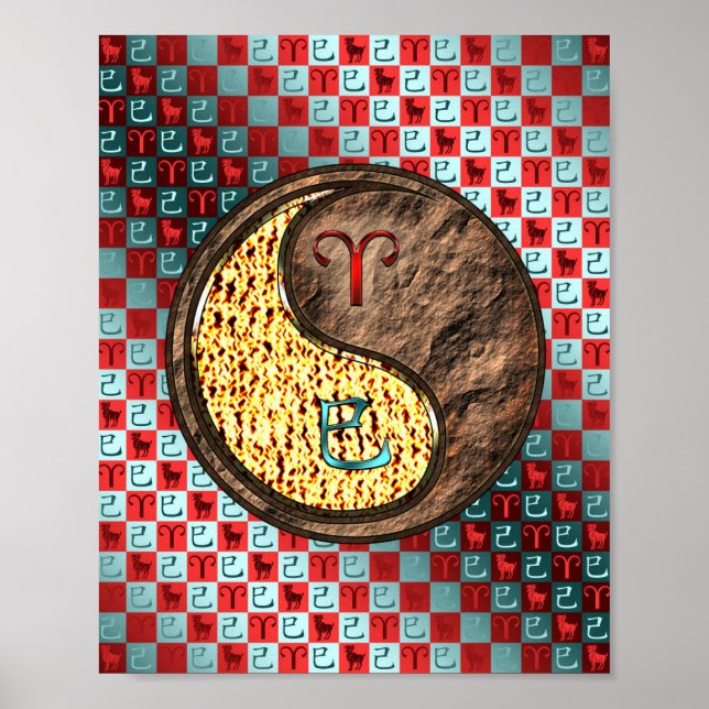 Affiche Bélier et Serpent de Terre (Devant)