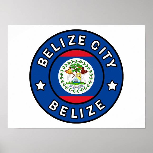 Affiche Belize City Belize (Devant)