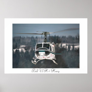 Affiche Bell UH-1 Huey
