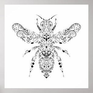 Affiche belle abeille