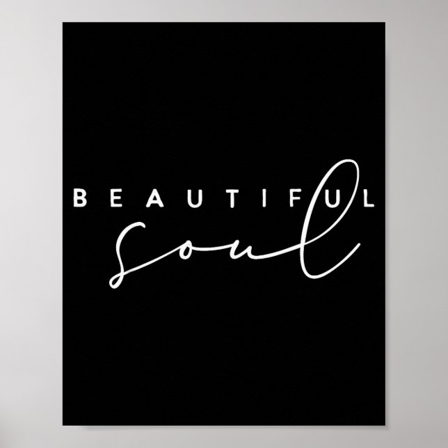 Affiche Belle Âme - Motivation et Inspiration  (Devant)