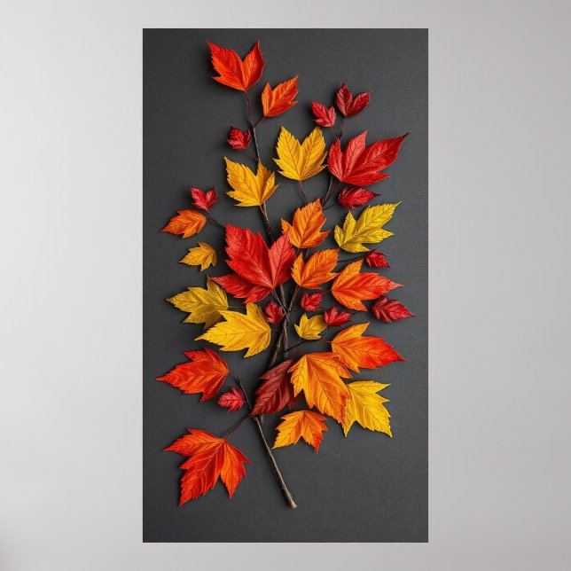 Affiche Belle applique d'automne (Devant)