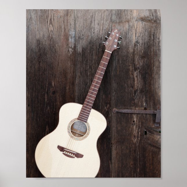 Affiche Belle Basse Guitare (Devant)