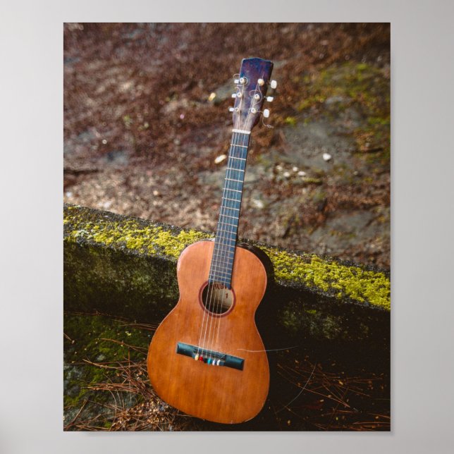 Affiche Belle Basse Guitare (Devant)
